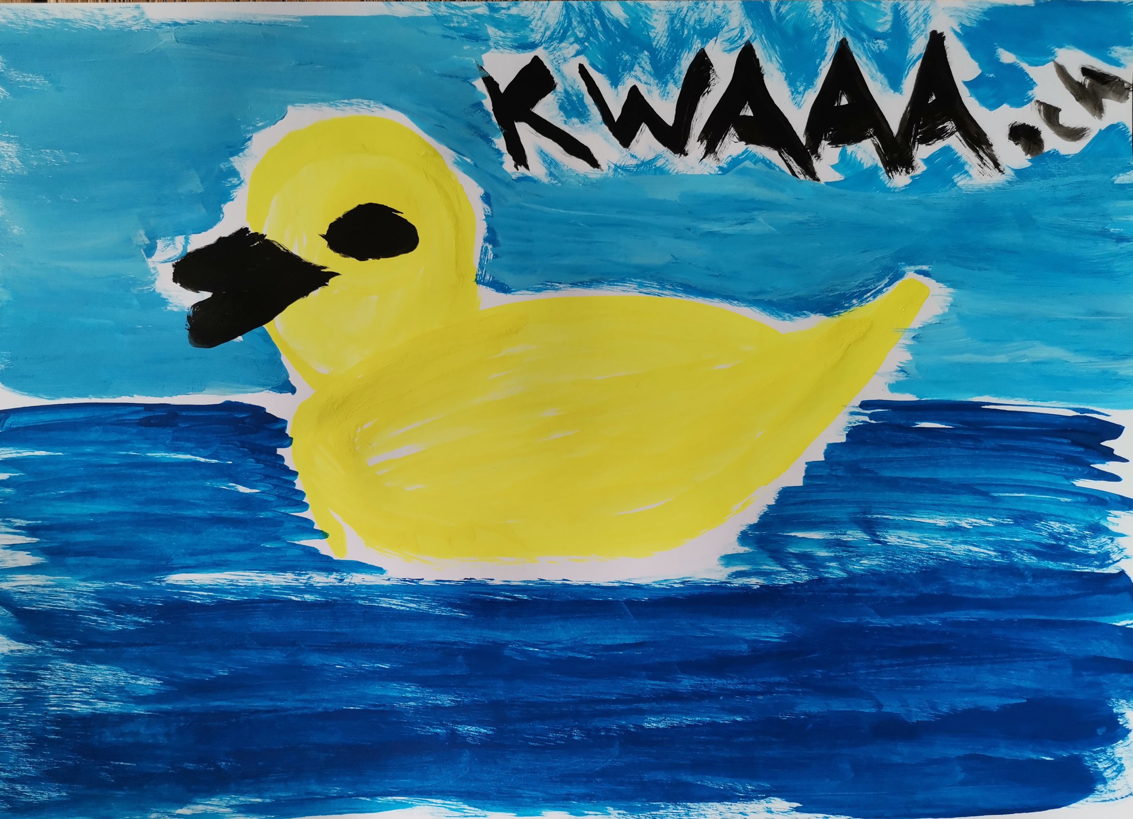 a duck (because it was brought to my attention that the color of the domain dot was unfortunate)